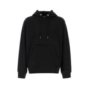 Wooyoungmi Men Black Cotton Sweatshirt